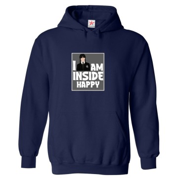 I Am Inside Happy Addams Sarcastic Family Unisex Kids and Adults Pullover Hoodies For Mysterious Funny Series Lovers			 									 									